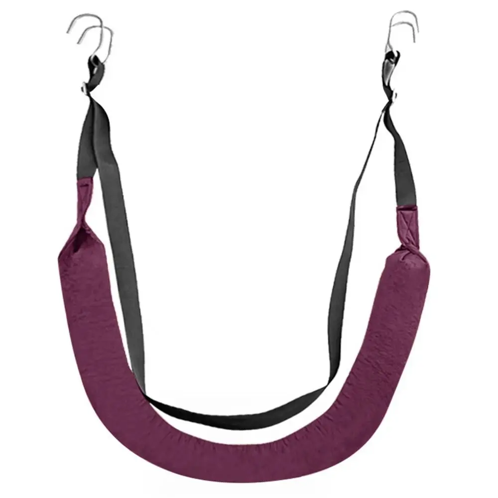 Cinturón Lumbar transpirable para ejercicio de columna vertebral, sin instalación, fuerte capacidad de soporte, cinturón de columna vertebral colgante para exteriores, suave - imagen 4