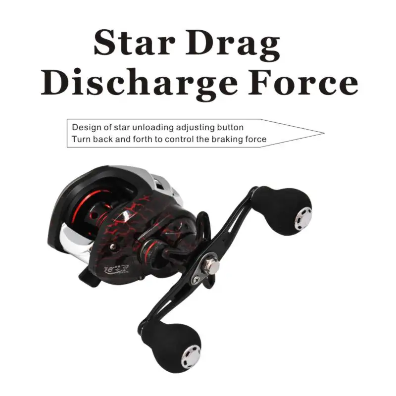 Carrete Baitcasting ORJD 7.2:1 para pesca en mar - imagen 2
