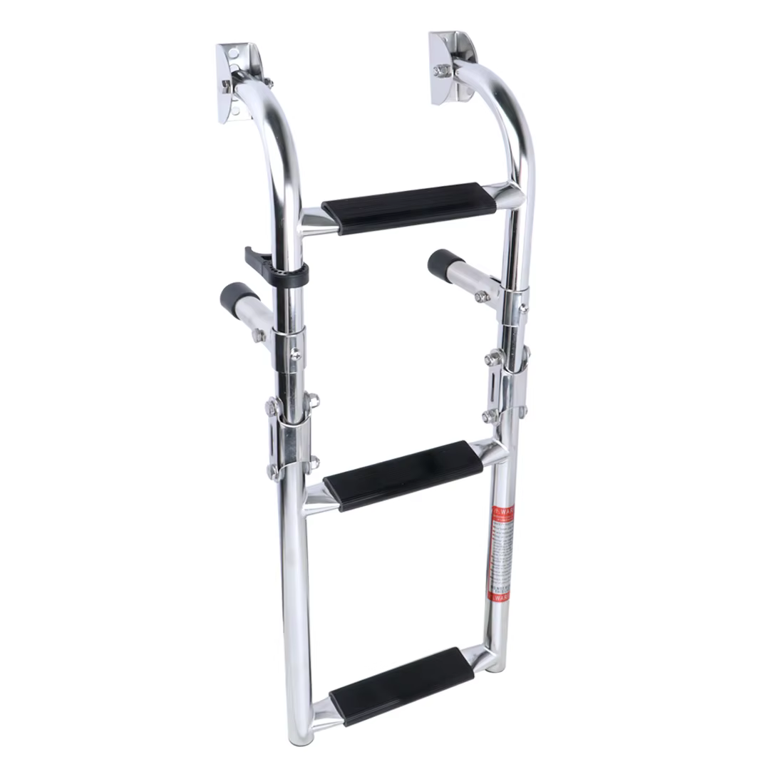 Escalera de barco plegable acero inoxidable – tijera telescópica - imagen 5