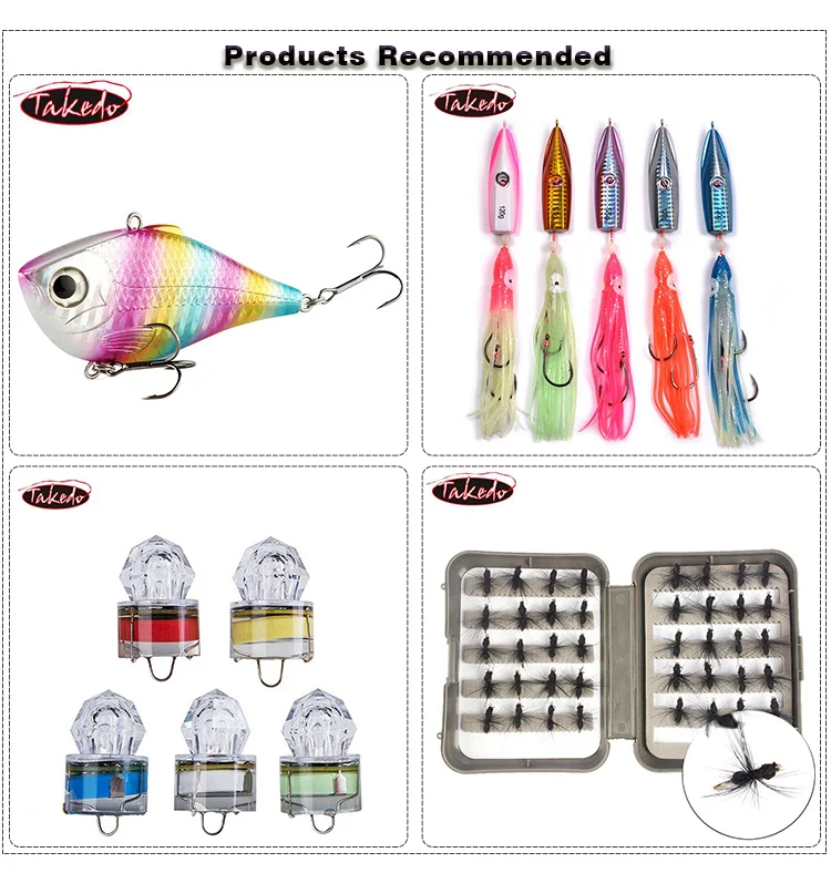 Descubra el equipo de pesca perfecto para su próxima aventura con los productos innovadores de Takada