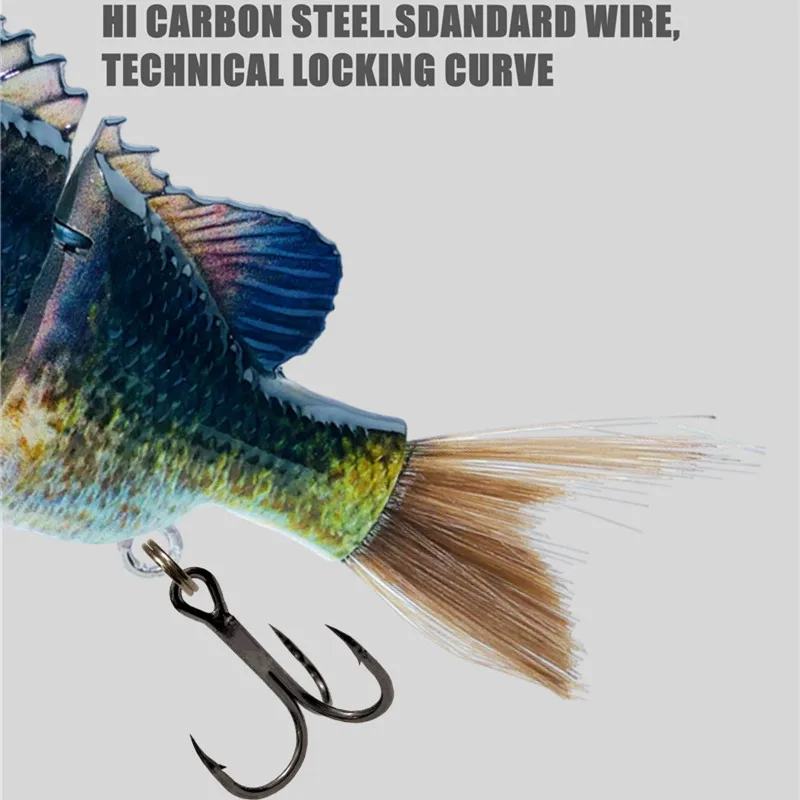 GREENSPIDER-señuelo de pesca de lubina dura, señuelo de manivela de pesca de 45g/10cm, 1 unidad - imagen 5