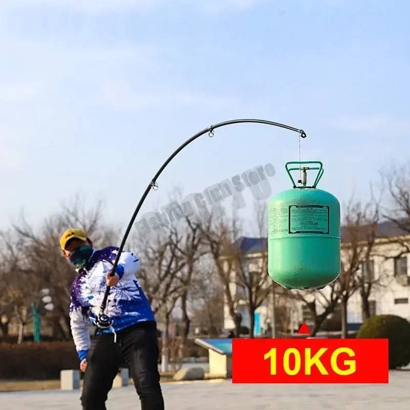 Caña de pescar de carbono de 2,1-4,5 M, barco de mar telescópico, equipo de pesca de alta calidad, 30kg por encima, caña de tiro de larga distancia superdura - imagen 2