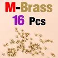 16Pcs Brass M