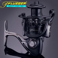 Carrete Pflueger para mar – Engranaje metálico, gran arrastre