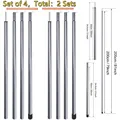 Set of 4 Sliver
