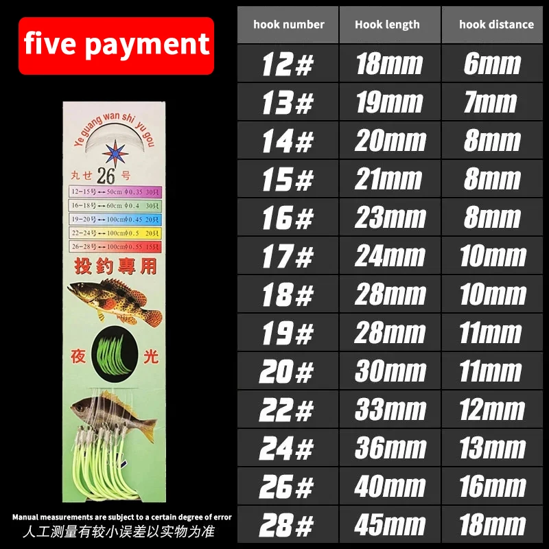 five payment