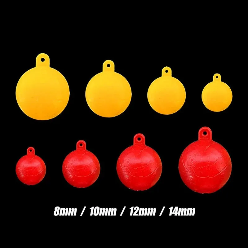 Pesca de carpa de 8/10/12/14mm, bola semiflutuante, sabor a maíz, Mini señuelo de anzuelo TPR suave con agujero, bola de pesca de carpa, trucha y lubina - imagen 3