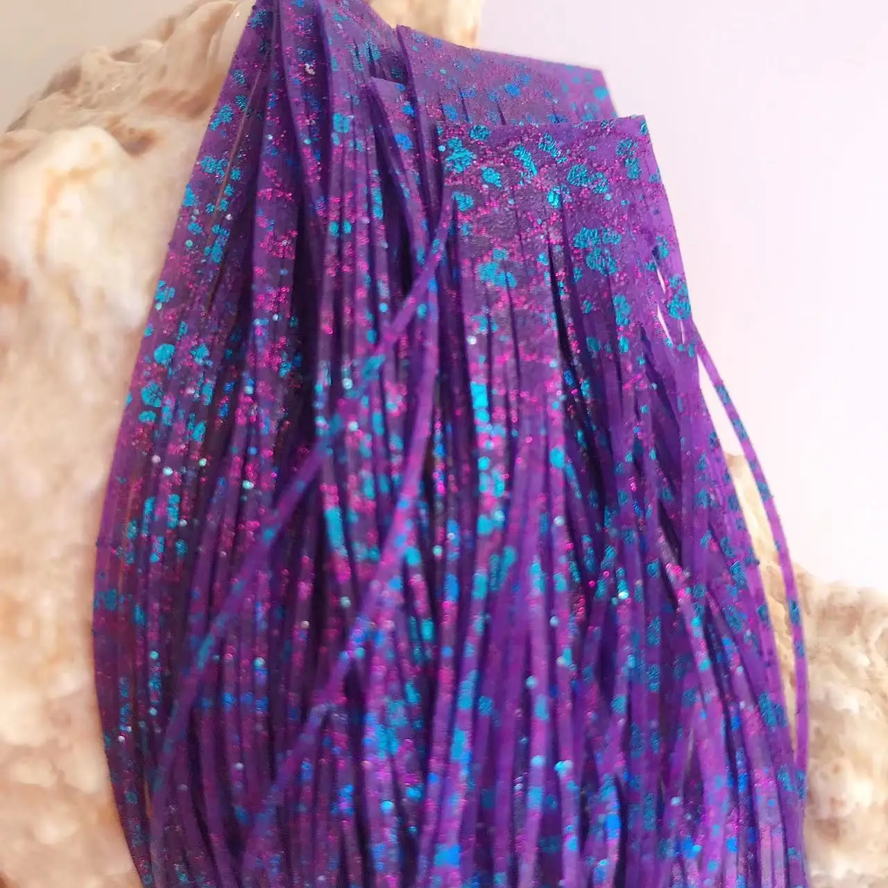 Capas de falda de silicona para señuelo de pesca, Material de falda de silicona para artesanía de aparejos, Spinner DIY, Jigs de goma, Buzzbait 8850-027 - imagen 3