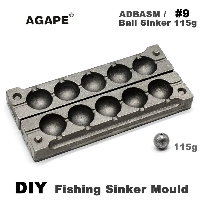 Agape ADBASM Molde de Plomo para Chumbadas Casero