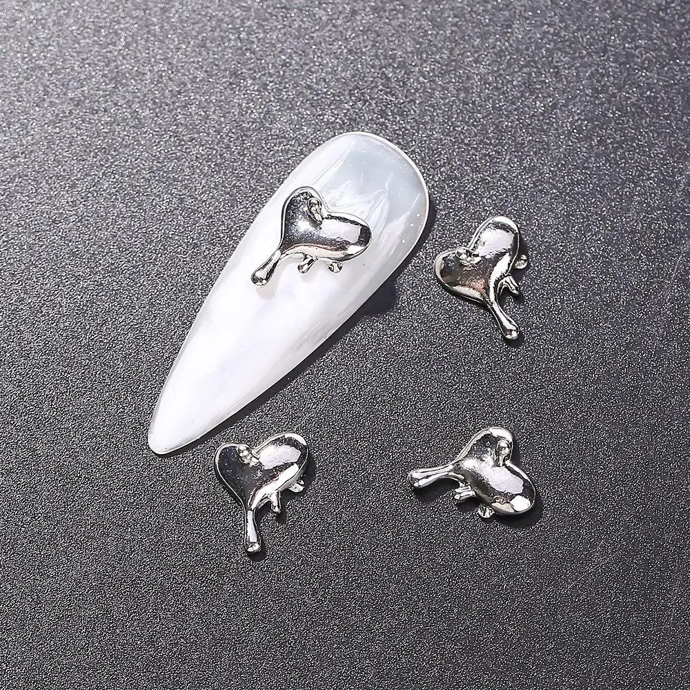 Accesorios de manicura para decoración de uñas, 1/3/5 piezas, 1 bolsa, lazo de goma, piezas de dijes de uñas, diamantes de imitación de colores 3D, decoración de uñas de verano - imagen 2