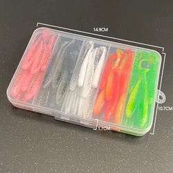 Cebos cola T para lubina - Artificial con olor 7cm