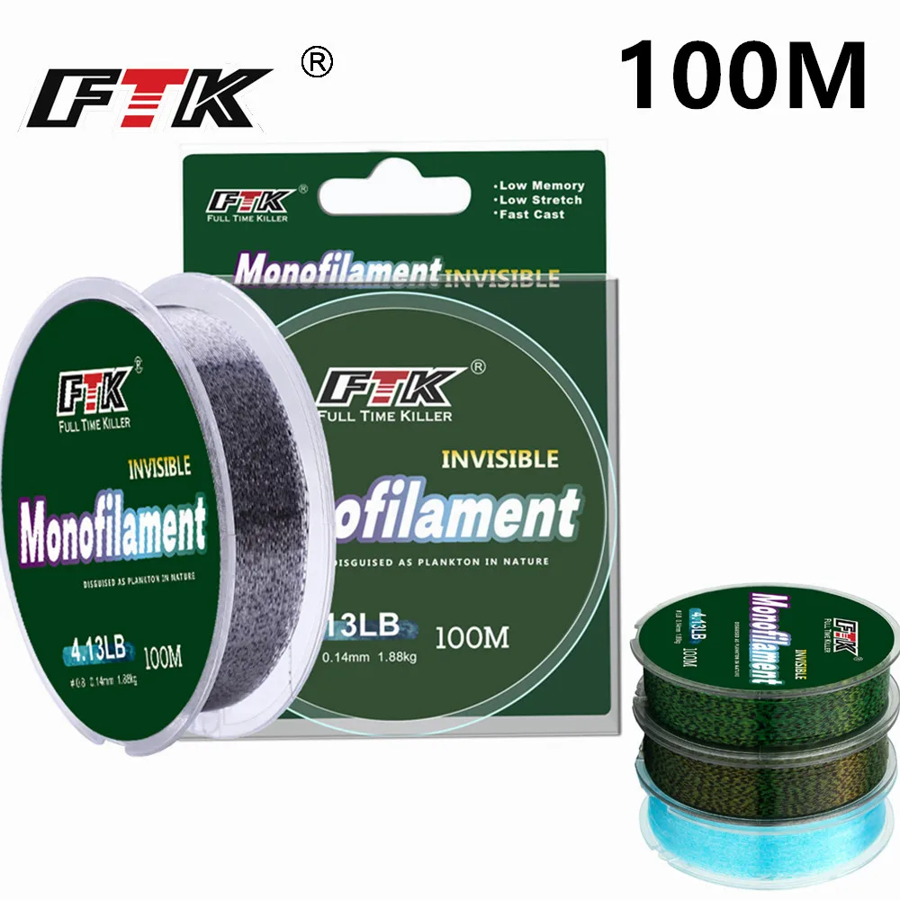 Línea de pesca fluorocarbono Invisible – Muy resistente