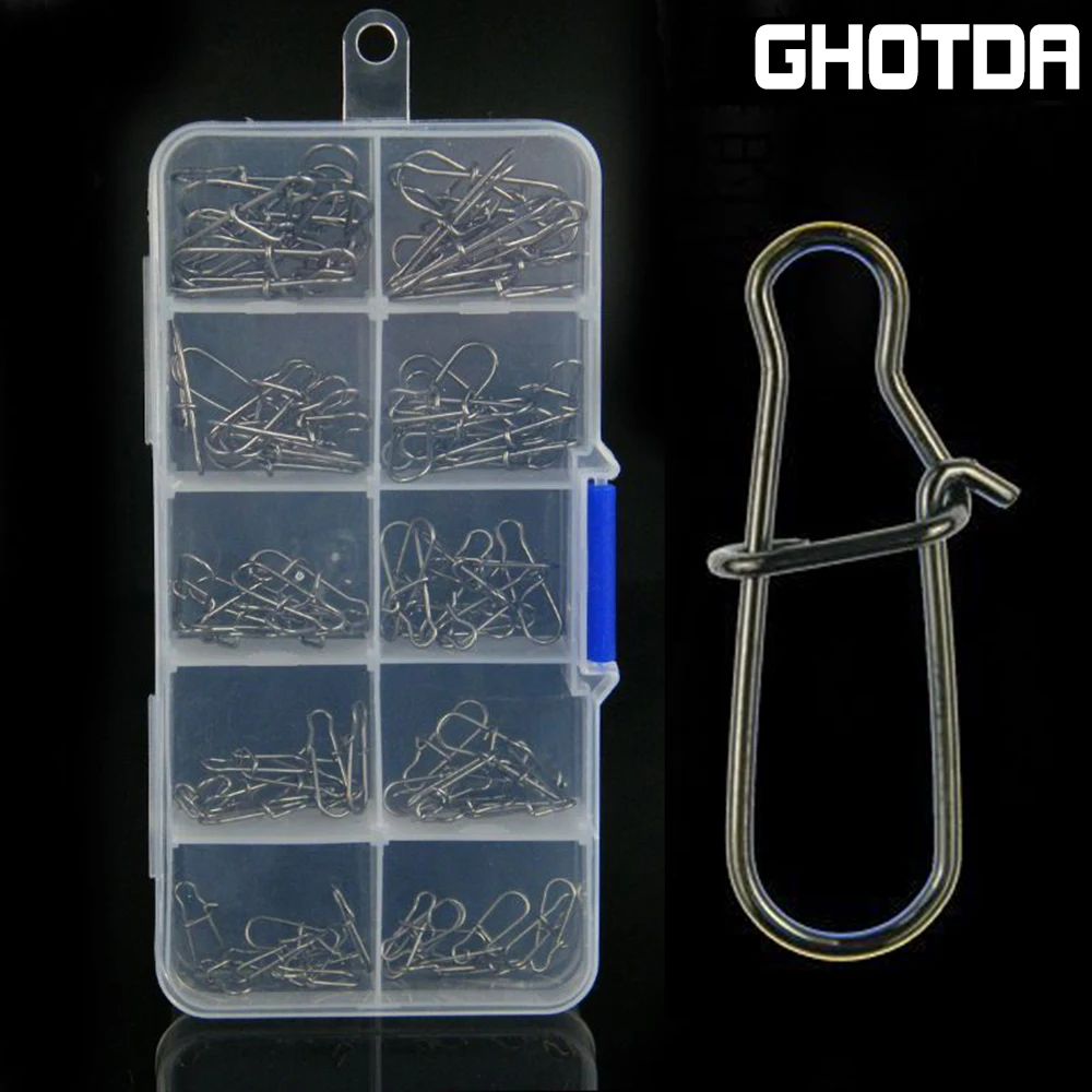 GHOTDA-conector de pesca de línea principal, accesorio para equipo de pesca Nie Fastlock, 100 unidades - imagen 3