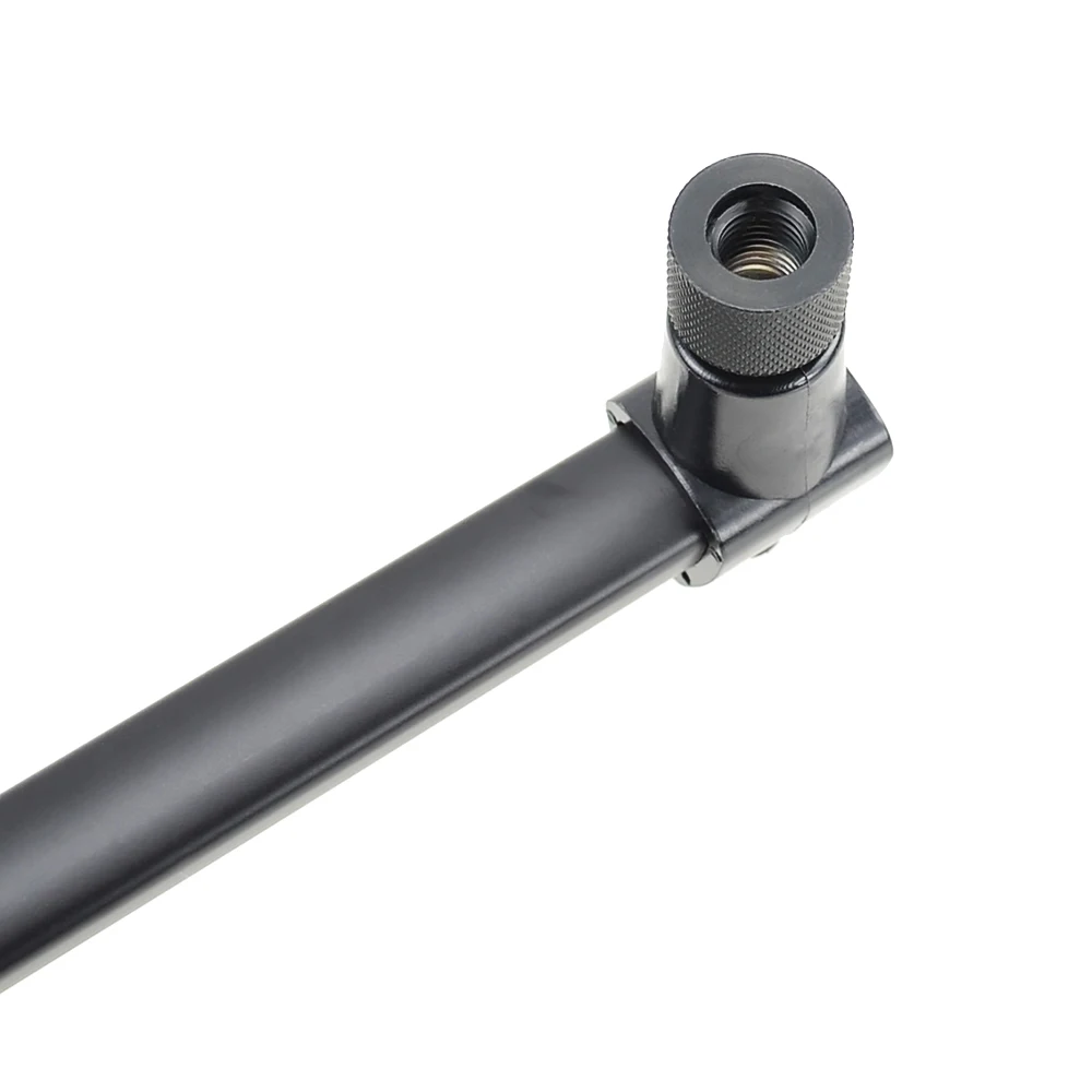 Barras de zumbido para pesca de carpa, soporte de aluminio para caña de pescar, 2 cañas, 1 Uds. - imagen 5