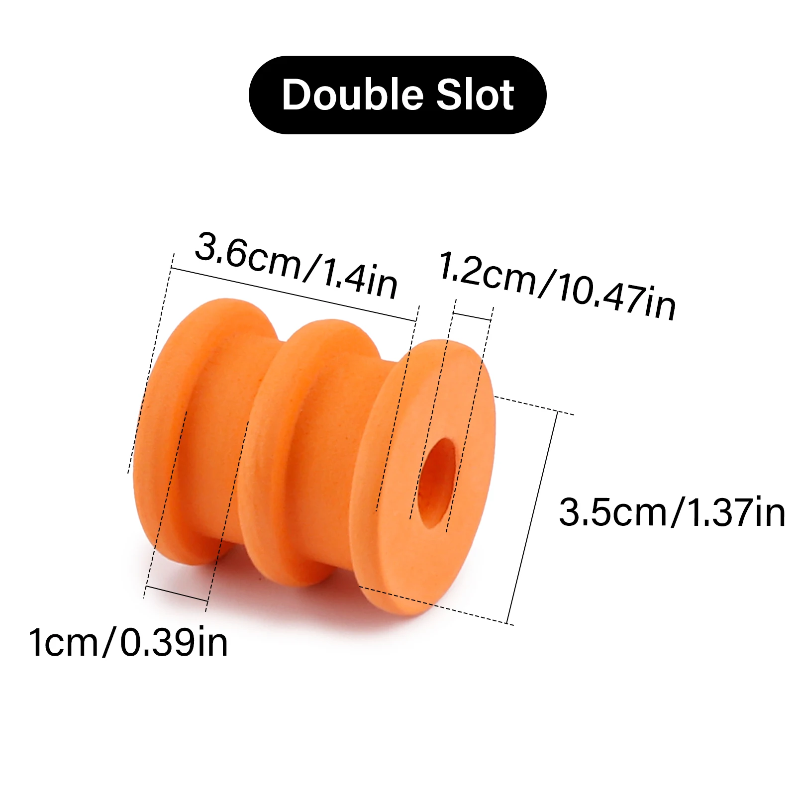 Carretes de espuma EVA para bobinadora, aparejo de pesca de carpa, alambre de bobinado, tablero, anzuelo, aparejo de almacenamiento, trucha y lubina, 10 piezas - imagen 3