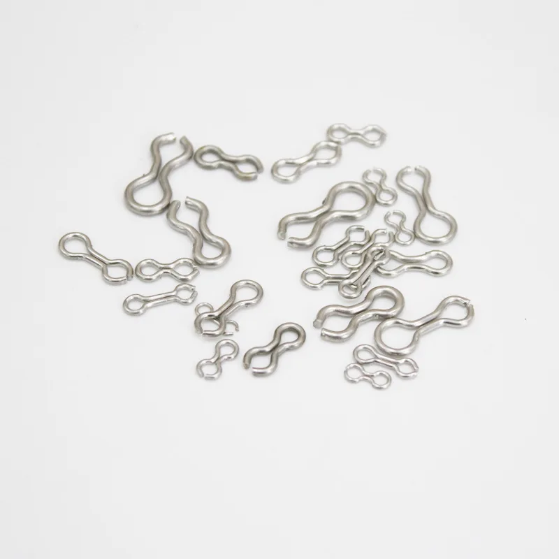 1000 Uds. Anillos de acero inoxidable para carpa, hebilla giratoria, señuelo líder, conector de ojos, equipo de Pesca, accesorios para aparejos de Pesca - imagen 5