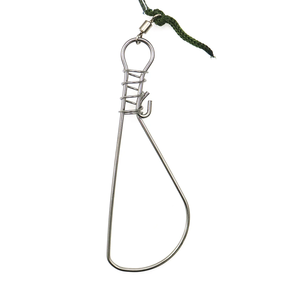 Hebilla de bloqueo de pesca de acero inoxidable, cinturón de bloqueo de peces vivos, aparejos de pesca, accesorios - imagen 5
