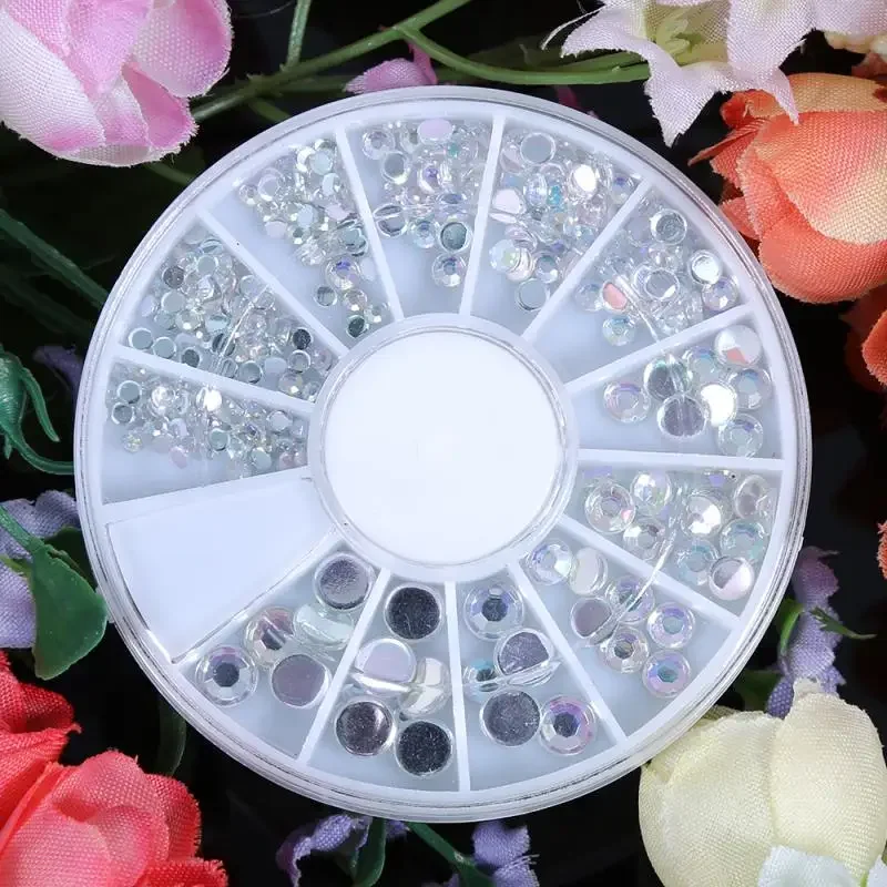 Diamantes de imitación 3D para uñas, taladro de mariposa, flor de cristal, decoraciones de Arte de uñas DIY, herramientas y accesorios de manicura - imagen 2