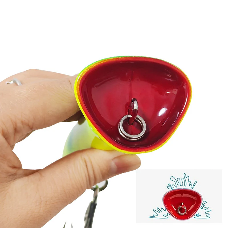 Testar-Señuelos de Pesca de 190mm y 120g, cebo duro Artificial para Pesca de lubina y Lucio - imagen 5