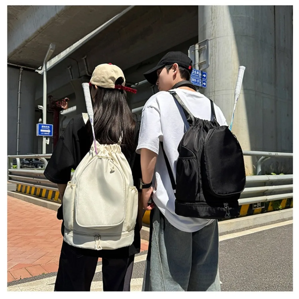 Mochila profesional multifuncional para raqueta de bádminton con bolsillo para zapatos, bolsa de tenis impermeable, paquete de Fitness para gimnasio de gran capacidad - imagen 3