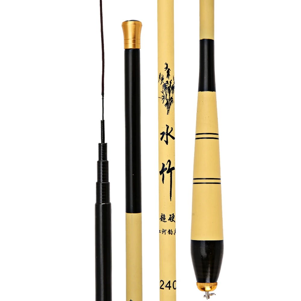 Caña telescópica fibra carbono ultraligera para pesca superligera - imagen 5
