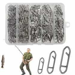 Vissen Clips barril giratorio para aparejos y accesorios de pesca