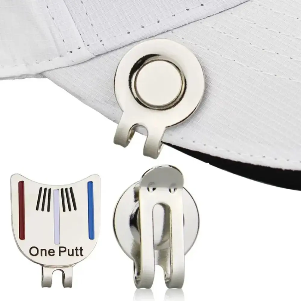 Con marcador de pelota de Golf magnético, dispositivo de Golf extraíble, herramienta de alineación, ayuda de entrenamiento, marca de posición de pelota para todos los golfistas - imagen 2