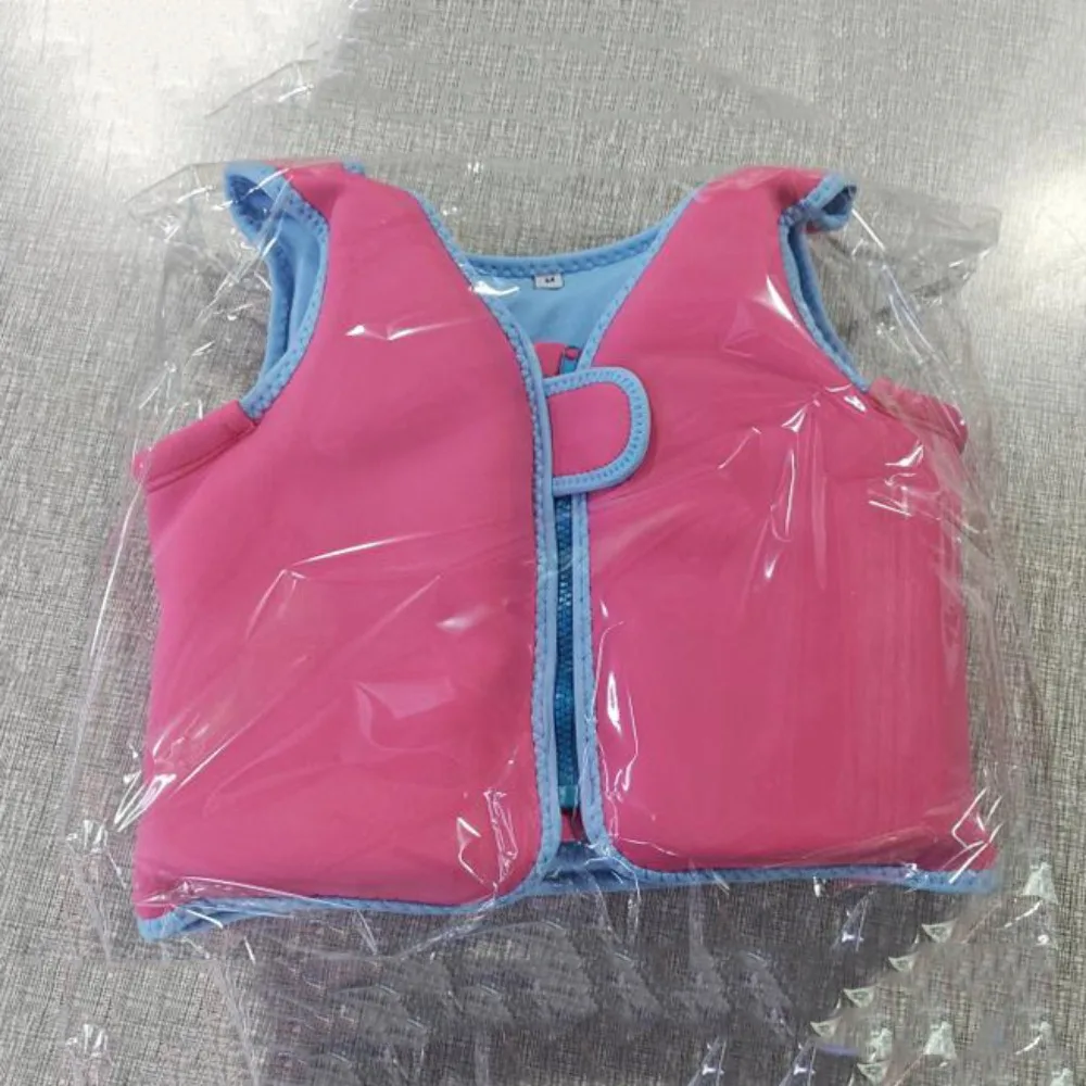 Chaleco de flotabilidad para niños que no cae, chaquetas de natación ajustables y estables para bebés, chaleco de natación antivuelco sin inflado con dibujos animados