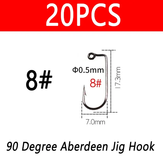 20pcs size 8