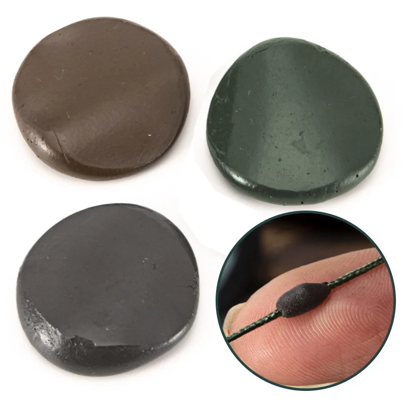 MNFT 6 uds peso de pesca 15g aparejo suave de tungsteno masilla barro limo carpa Terminal aparejos - imagen 2