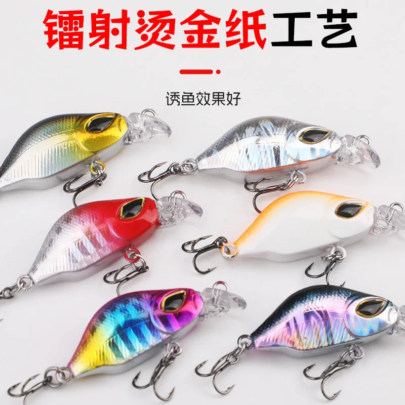 MUKUN 1 Uds Mini Señuelos de Pesca de pececillo hundido 3,3g/42mm Jerkbaits Peche cebo Artificial Wobbler señuelo para aparejos de lubina y trucha - imagen 2