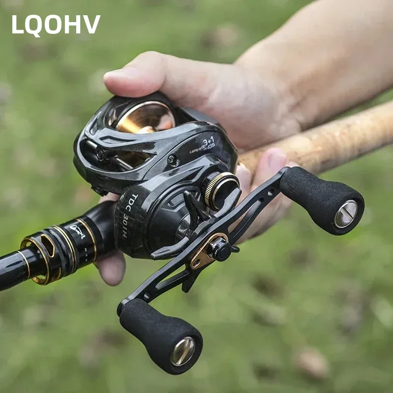 Carrete CHILENT Slow Jigging 6.3:1 – Cuerpo de carbono y doble manivela - imagen 5