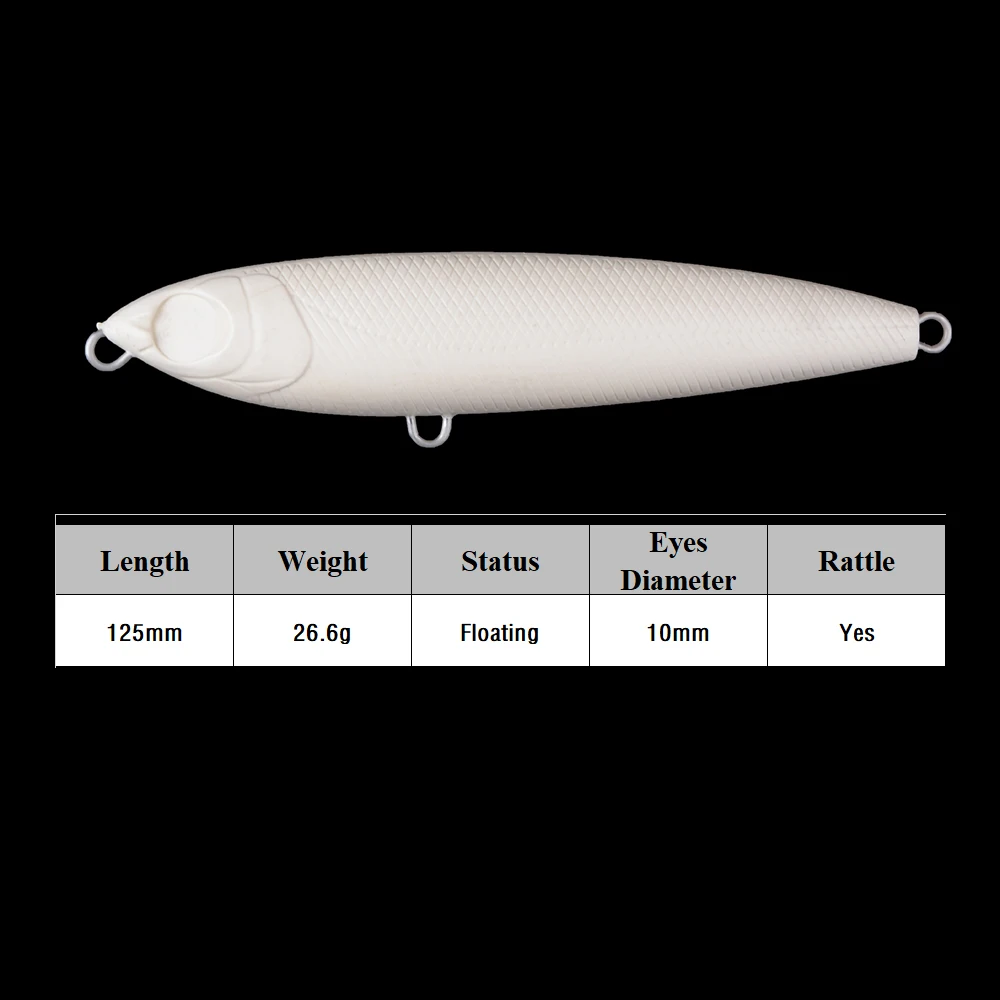 Chan'sHuang Lure Flotante Blank – Montaje DIY de Vinilos - imagen 5