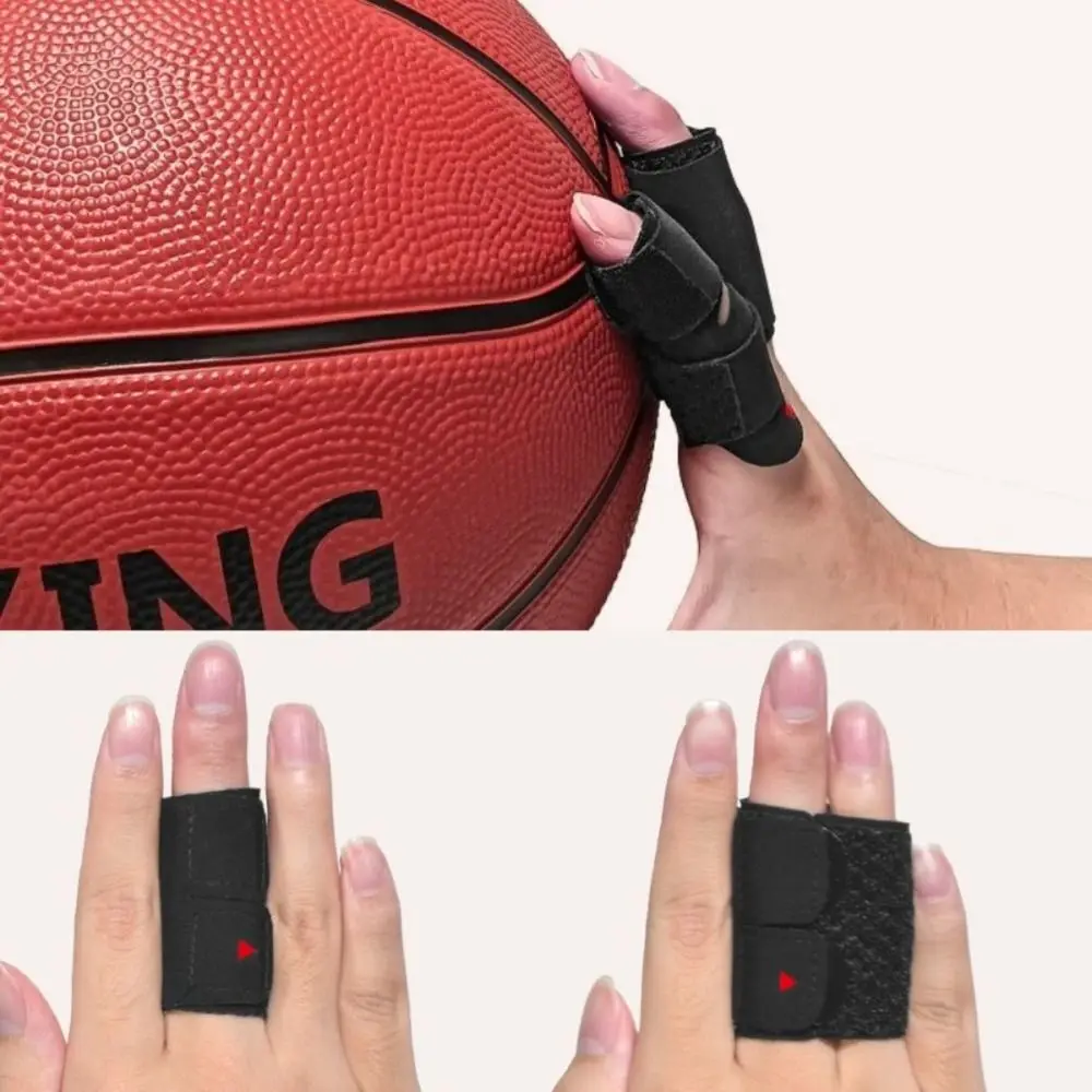 Manga de dedo de presión ajustable, soporte de esguince transpirable para aliviar el dolor, función de enderezamiento, férula de dedo de gatillo, cuidado saludable