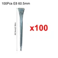 100Pcs E8 60.5mm
