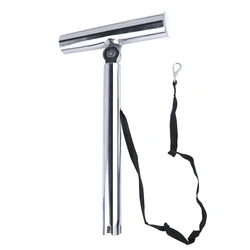 Portacañas ajustable acero inoxidable – Outrigger plug-in marino