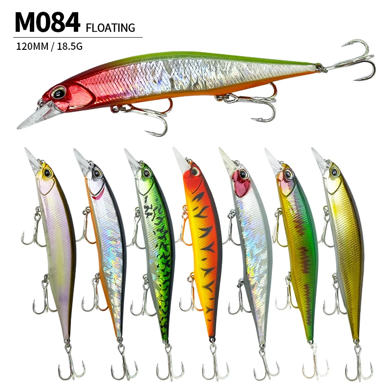 Realis Jerkbait flotante minnow – Wobbler para mar salada y carpa - imagen 2