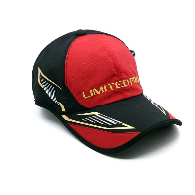 Gorras de pesca con protección solar transpirable, sombrilla de verano, sombrero de pescadores impermeable, sombreros de pesca ajustables para hombres, gorra de béisbol - imagen 2