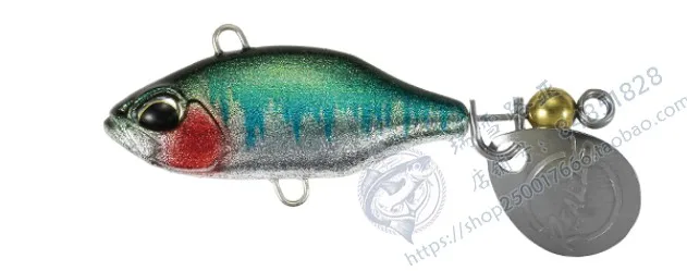 Cebo japonés DUO REALIS SPIN LUA 11g 14gVIB compuesto de lentejuelas, capa de natación completa, cebo de pico de bajo - imagen 5