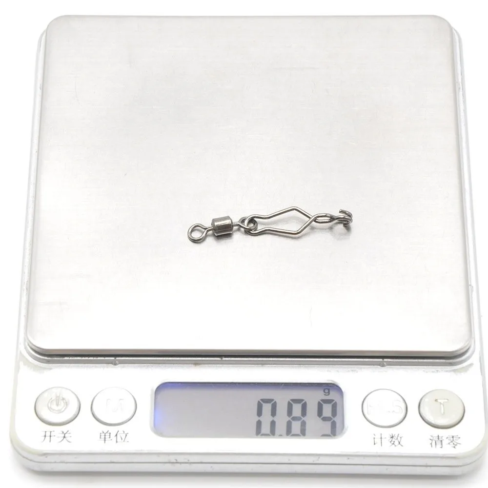 30 Uds. Clips de velocidad de pesca de cambio rápido, alta resistencia, resistente a la corrosión, gancho de señuelo de agua salada de alta resistencia - imagen 2