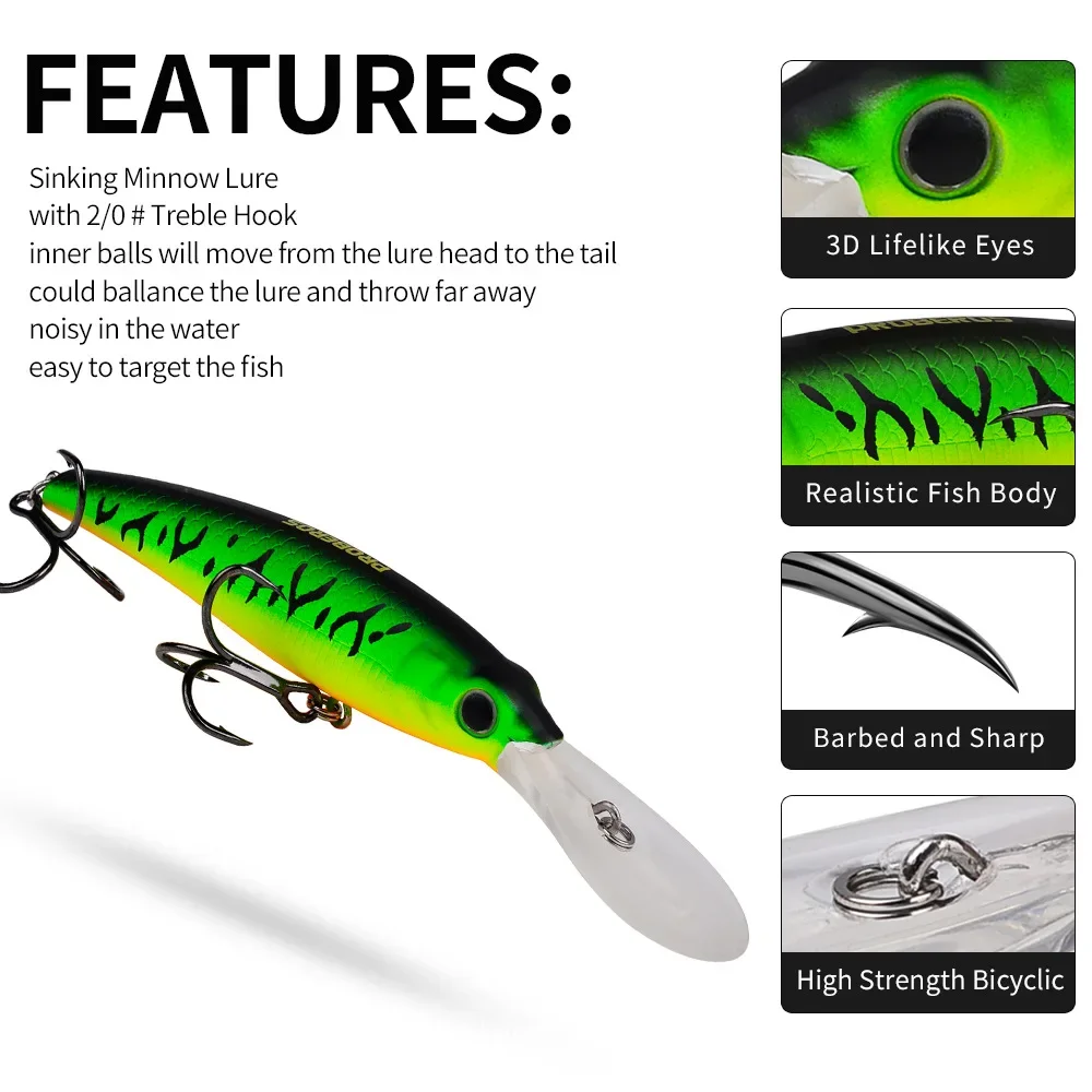 Señuelo de pesca de pececillo Delgado, cebo duro Artificial 3D de 190mm y 54g, Wobbler de fundición larga, Swimbait para lubina de agua salada - imagen 5