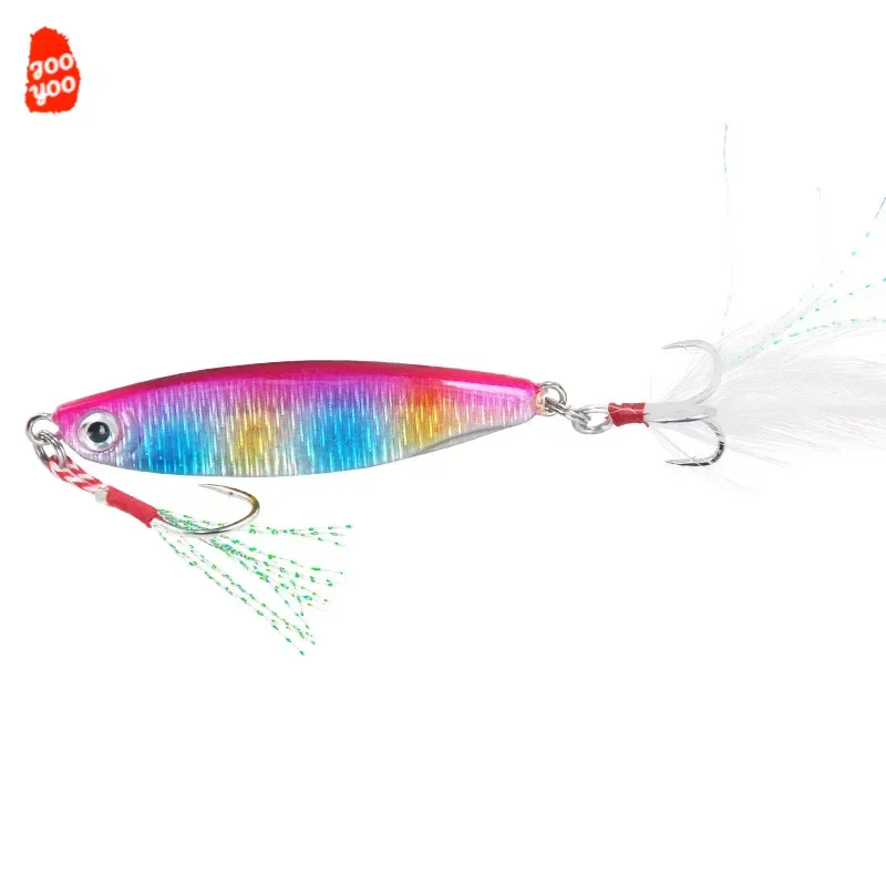 Señuelo de Pesca Minnow de 7/10/15/20g, 4,5/5/5, 5/6cm, aparejos de Pesca de lubina a rayas, Metal VIB Crankbait - imagen 2