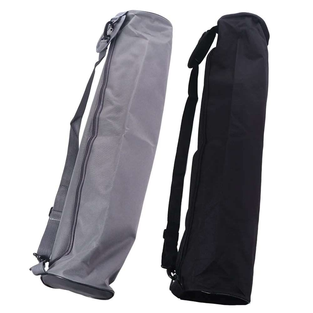 Bolsa para esterilla de Yoga gruesa, plegable, con doble cremallera, esterilla de Pilates, mochila, bolsa de transporte, funda para almohadilla deportiva de gran capacidad para hombres y mujeres