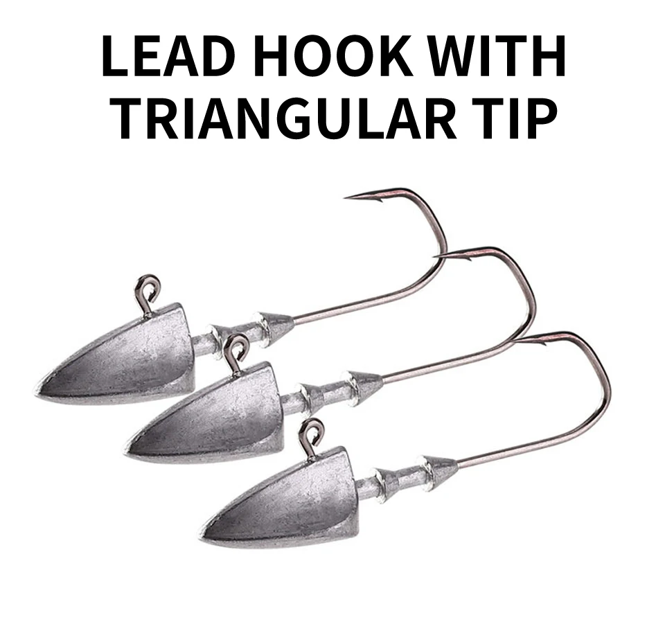Ganchos de manivela Topline Tackle en sus cinco pesos disponibles