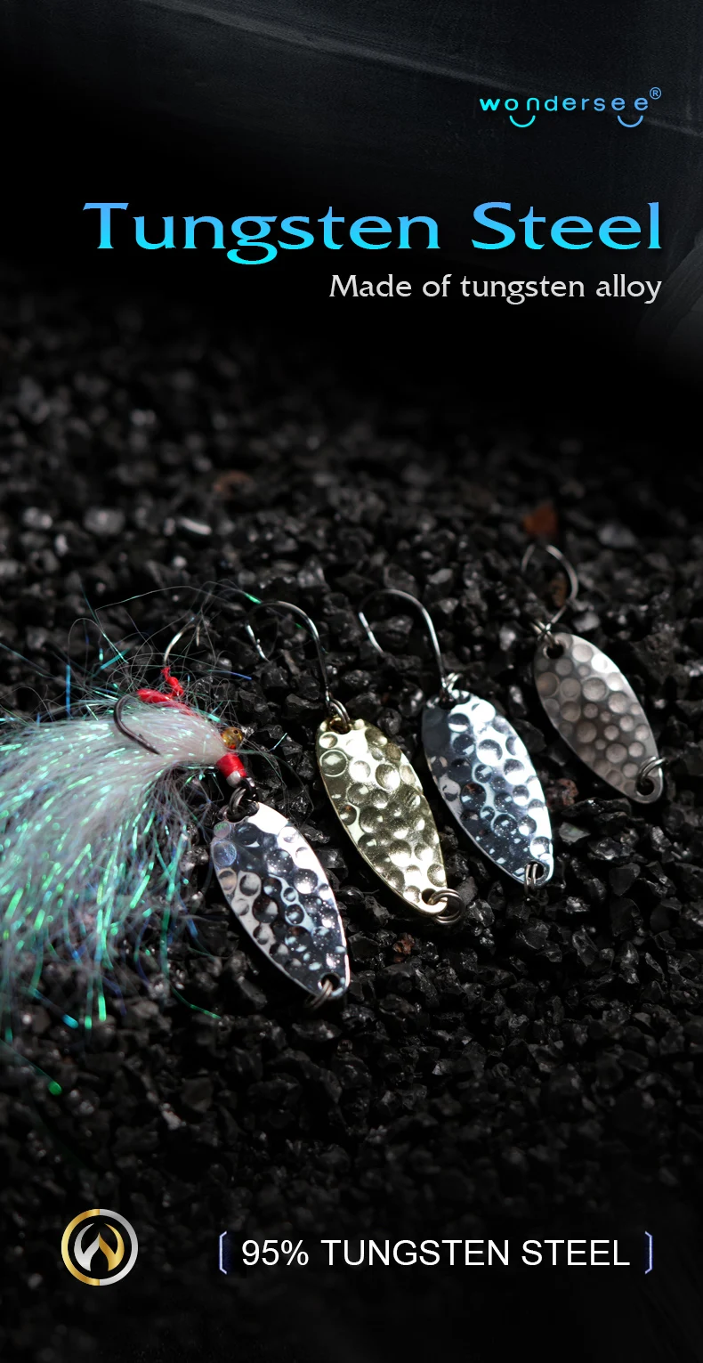 Experimente lo último en el rendimiento de la pesca con ganchos de acero de tungsteno