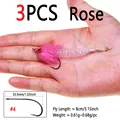 3pcs Rose