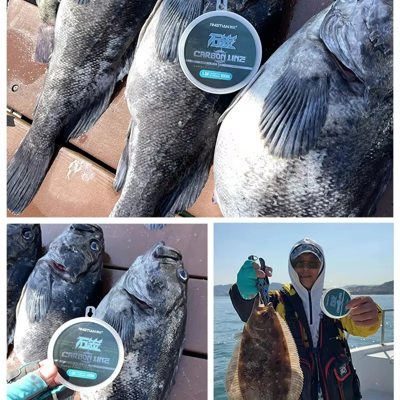 Línea Pesca Fibra Carbono Flexible Para Diversos Métodos - imagen 5