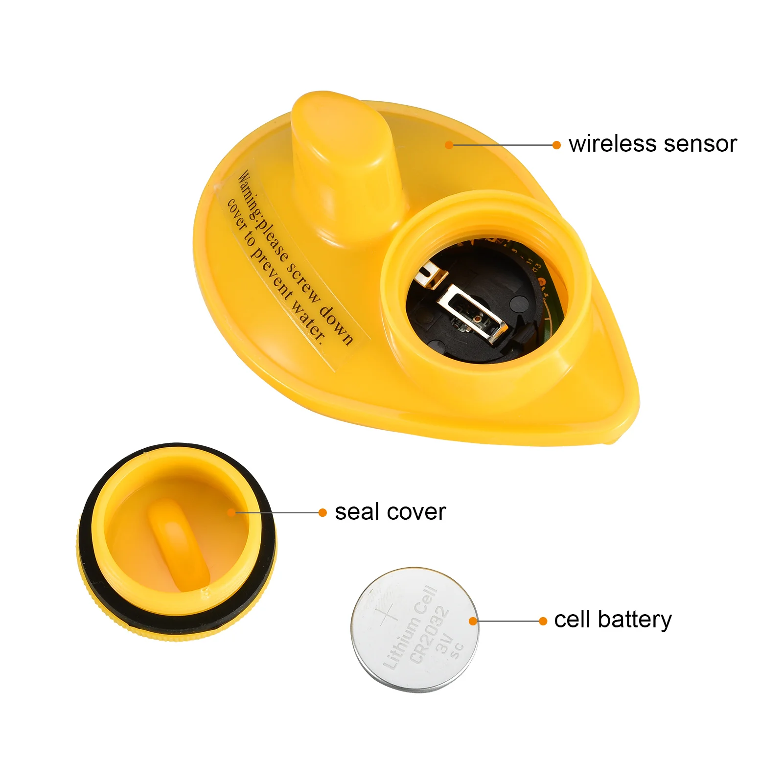 LUCKY FFW1108-1-Localizador de peces portátil, dispositivo inalámbrico con rango de trabajo de 400 pies (120m), pantalla de 2 pulgadas en blanco y negro, sonda Echo - imagen 4