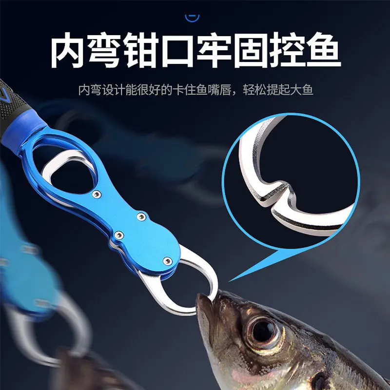 Los mejores alicates de pesca de aleación de aluminio, juego de agarre, aparejos de pesca, gancho, línea de corte, anillo dividido, accesorios de herramientas de pesca - imagen 4