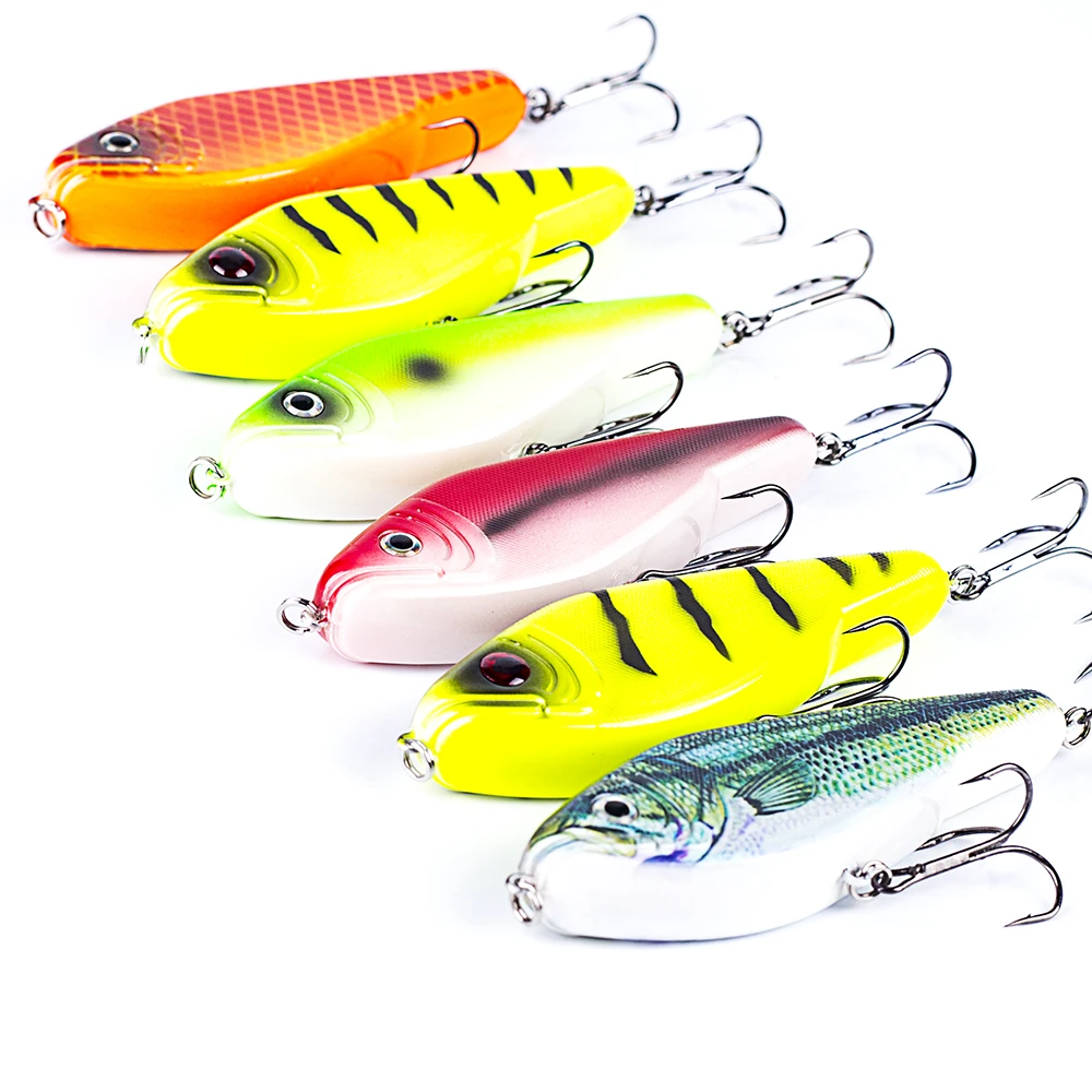 Crankbait cuerpo duro con ojos 3D y sonido realista - imagen 2